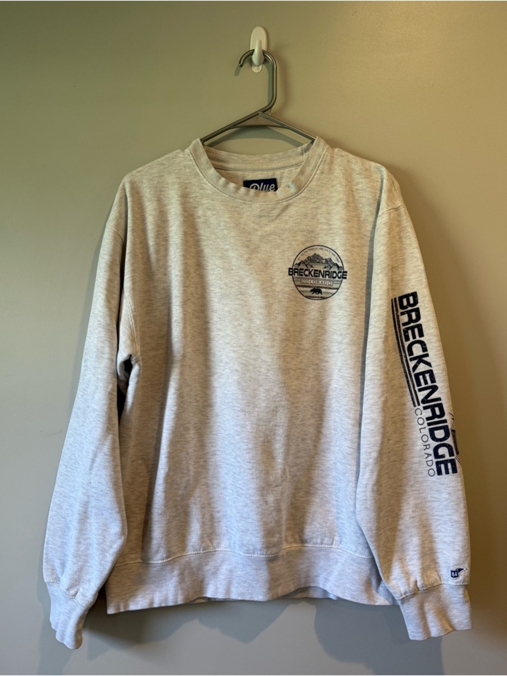 Women’s ’Blue 84’ Breckenridge, CO sweater